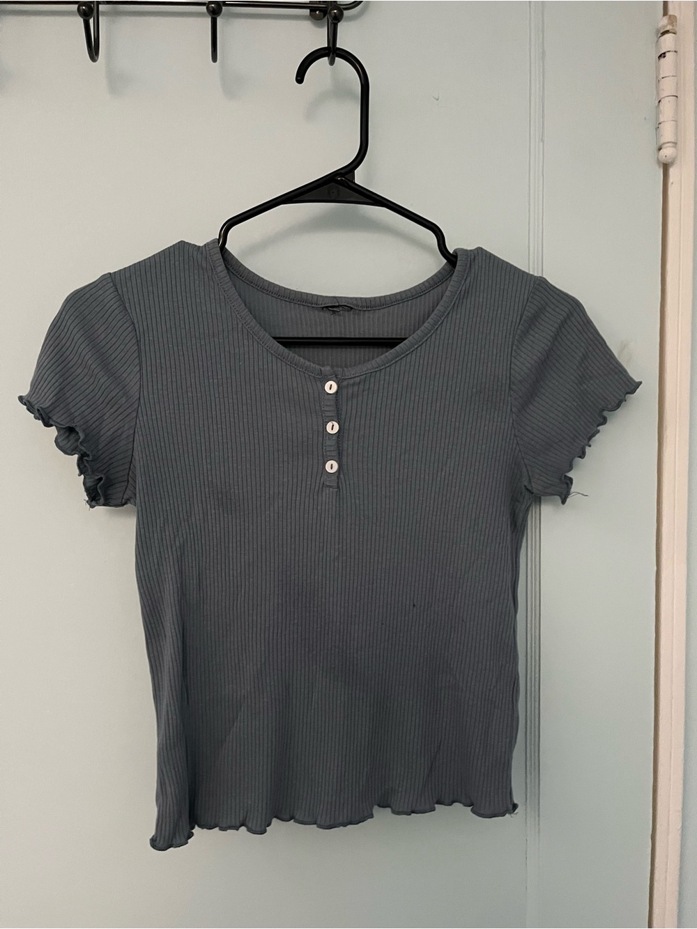 art class Ribbed Short Sleeve Top